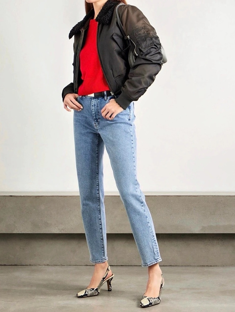 FRAME Women's Straight Leg Jeans